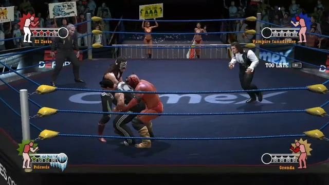 Basscomm and Callitot play Lucha Libre AAA Heroes del Ring - Part 5 смотреть онлайн