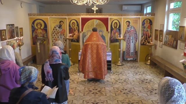 Молебен с акафистом вмц. Анастасии Узорешительнице. (29.06.2023 чт) смотреть онлайн