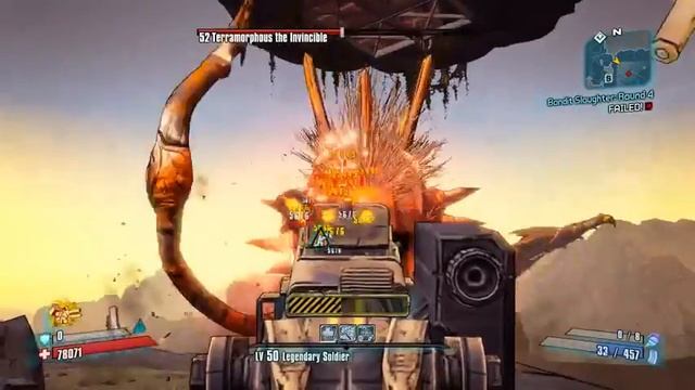 Terramorphous Kill for Borderlands 2 Time Trials (RR+Swift Lead Storm) смотреть онлайн