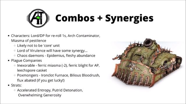 Plagueburst Crawler - Rules, Review and Tactics - Death Guard Strategy Guide смотреть онлайн