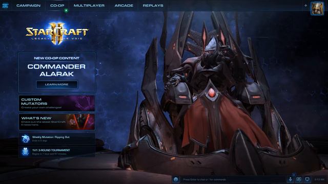 StarCraft II: Legacy of the Void - Alarak and His Throne Background Model смотреть онлайн