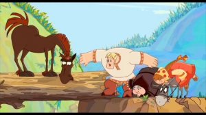 Тихон, Алёшенька, Любава,  зацикленно