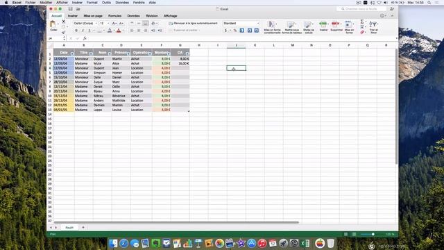 Excel 2016 - Créer facilement des calculs - Tuto #17 смотреть онлайн