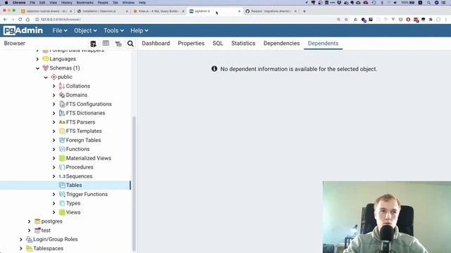 Node Objection.js tutorial with knex and Postgres | Node SQL ORM смотреть онлайн