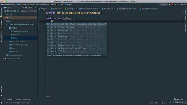 3 Iterator Design Pattern Example Geeky and Dev Stores смотреть онлайн