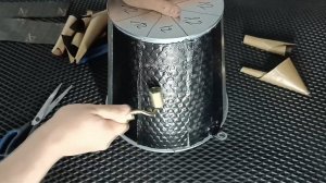 Частичная виброизоляция на примере ведра