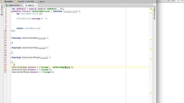 AngularJS - Communicating Between Controllers смотреть онлайн