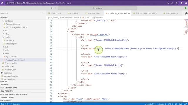Binding Modes in SAPUI5 | One Way | Two Way | One Time Binding | 100% Practical Step by Step Guide смотреть онлайн