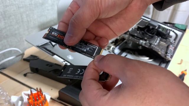 Apple 2019 IMac 27 5k NVMe M.2 SSD Upgrade And Performance(Samsung 970 Evo NVMe M.2 And Sintech)