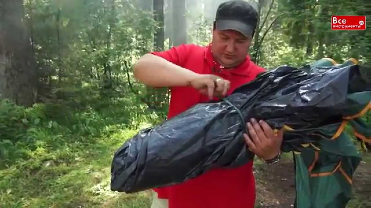 Палатка Greenell Клер 3. Установка палатки автомат