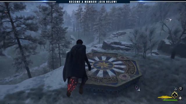 Hogwarts Legacy - Quidditch Captain Uniform Guide - All Landing Platform Locations смотреть онлайн