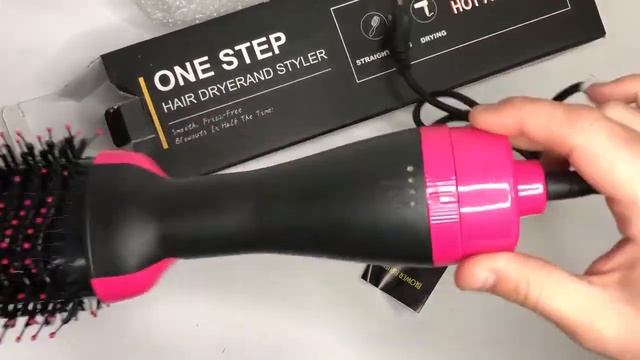 Фен Щітка гребінець 3в1 One step Hair Dryer 1000 Вт смотреть онлайн