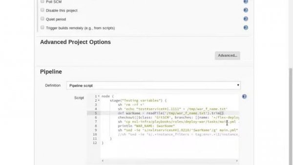 Jenkins Replace String with Variable using Groovy Sandbox