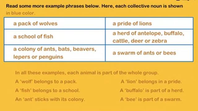 Collective Nouns - Grammar Lesson video #EnglishStream смотреть онлайн