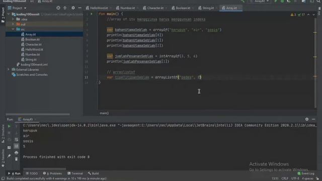 Full 100 menit belajar Kotlin смотреть онлайн