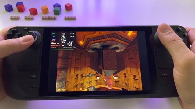 Half-Life 1998 - Steam Deck gameplay | still best of the best смотреть онлайн