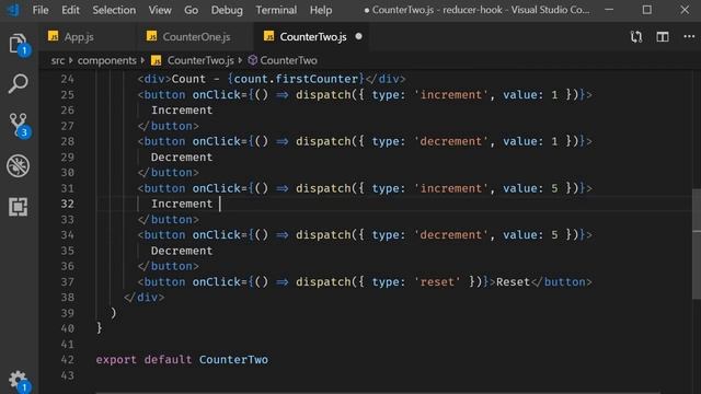 React Hooks Tutorial - 20 - useReducer (complex state & action) смотреть онлайн