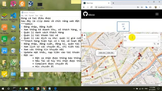 Demo Map Meow + OSM + Node + React | Meow Meow смотреть онлайн