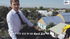 Замена полимерно песчанной черепицы на модульную металлочерепицу «Venecja» ( Re-roofing )