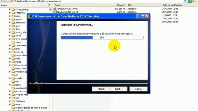 aula 1part 2 java ee Instalando o jkd6 e o netBeans 55 integrados смотреть онлайн
