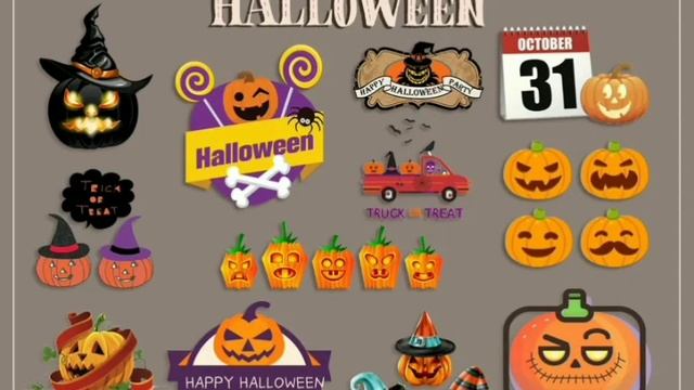Halloween party 2 - هالووين ٢/ #halloween#monster #pumpkin #graphic #photoshop#هالوين #جرافيك #مصمم смотреть онлайн