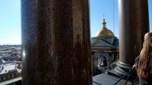 Вид на Петербург с Колоннады Исаакиевского собора  Санкт Петербург