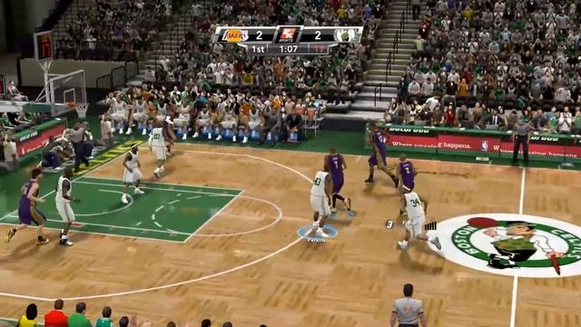 NBA 2K9 Gameplay Demo - Core i5 750 4890oc смотреть онлайн