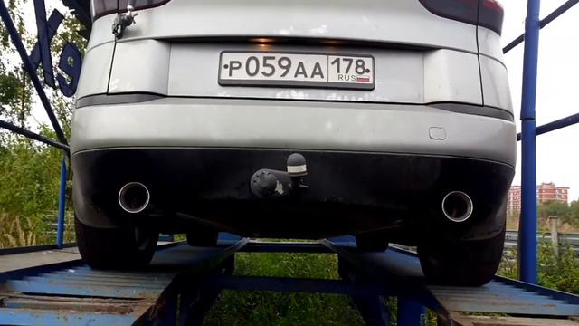BRAAFA TEAM Subaru Tribeca exhaust смотреть онлайн