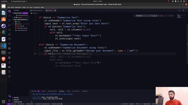 Streamlit and txtai: Building an Abstractive Summarization App in Python смотреть онлайн