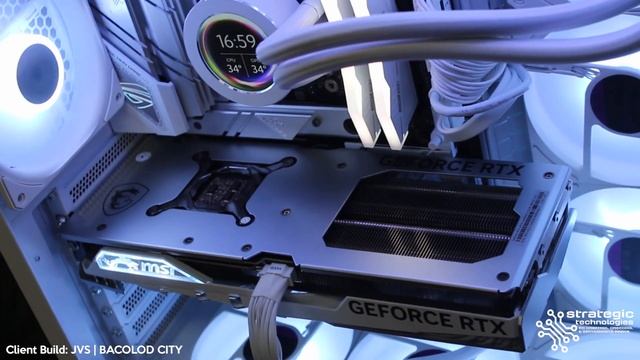 2024 New Gaming PC inside ASUS TUF Gaming GT502 White Midtower Case смотреть онлайн