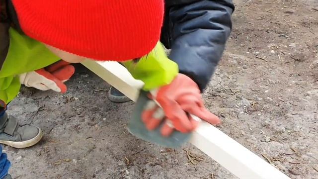 Бабушка была в шоке! Реставрация старой советской скамейки ? смотреть онлайн
