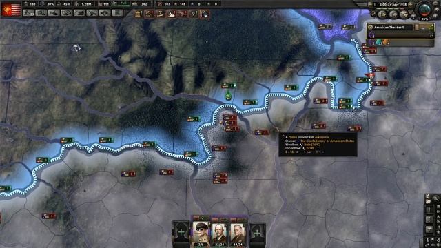 HOI4 Man the Guns Communist States of America EP1 - The Second American Civil War смотреть онлайн