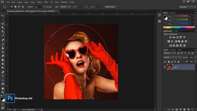 Crop Tool Tutorial | Perspective Crop Tool In Photoshop | Straighten Tool How to remove in photosho смотреть онлайн
