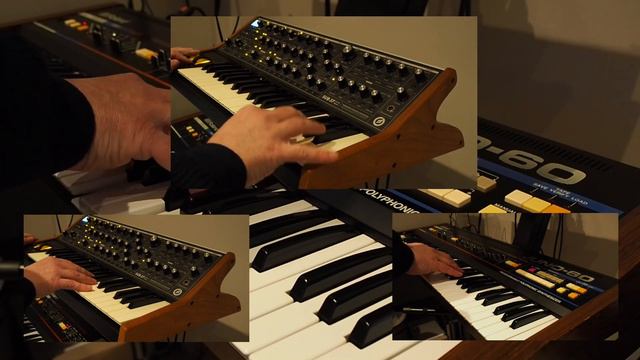 Johann Sebastian Bach Sinfonia from Cantata 156 on Analog Synthesizer! Roland Juno-60 and Moog Sub3 смотреть онлайн