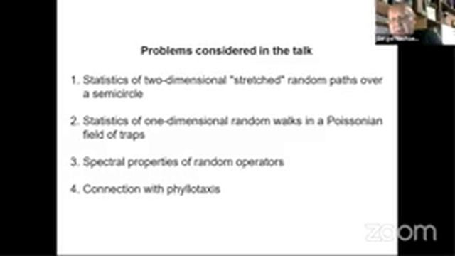 Сергей Нечаев - Some problems of extreme statistics of random walks and random operators смотреть онлайн