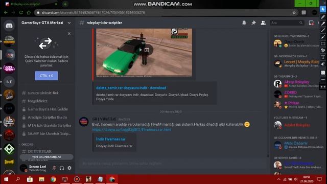 EFSANE SCRİPT'LER DİSCORD SUNUCUSU. SunucuTanıtımları #1 смотреть онлайн