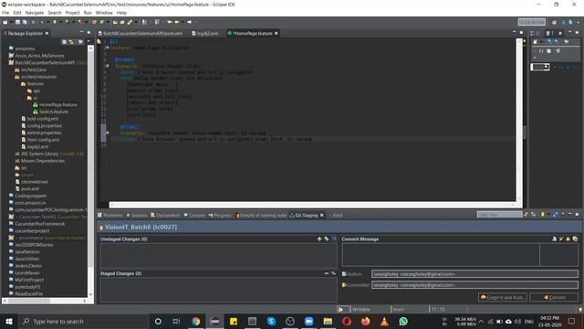 Batch 8 Selenium with Cucumber-Git,GitHub,PullRequest,Resolve Conflicts, work Collaboratively-Part1 смотреть онлайн