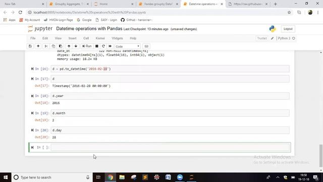 How to: Learn Python Pandas Datetime Operations Part 1 смотреть онлайн