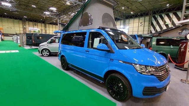 VW Hillside Campervan Walk Around Tour At The Motorhome Show NEC 2023