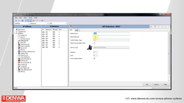 How to create a SIP extension on the Avaya IP Office смотреть онлайн
