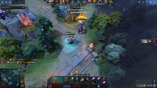 Dota 2 Oracle Mid. 5k MMR Dota Plus 25 lvl смотреть онлайн