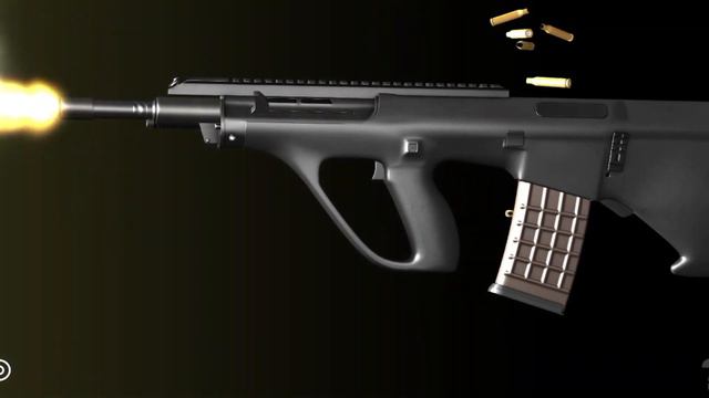 Steyr AUG/Звук стрельбы