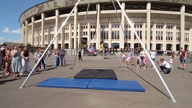 Фетисова Ксения - Дисциплина "Воздушная атлетика - кольцо", категория "Профи девочки 6 - 7 лет" смотреть онлайн