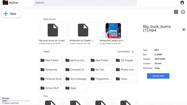 MyDrive UI, Open Source cloud Storage, Node.js/react смотреть онлайн