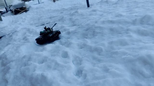 танк M41 Bulldog RC небольшой внешний тюнинг