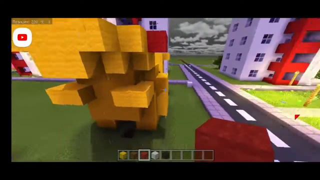 КАК ПОСТРОИТЬ ПИКАЧУ В MINECRAFT смотреть онлайн