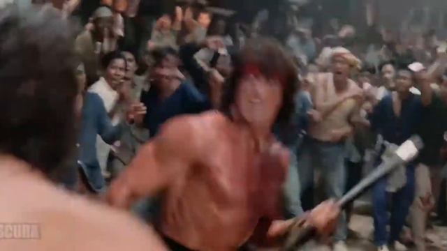 Rambo III (1988) - Opening Stick Fight смотреть онлайн