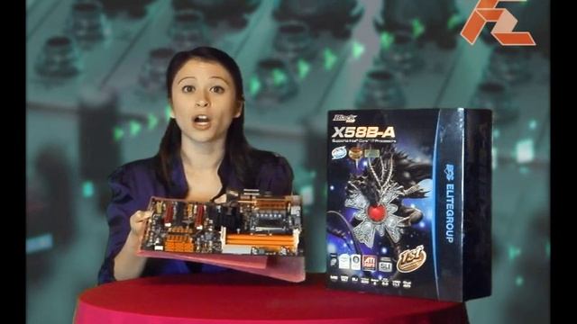 ECS X58B-A Motherboard -Nehalem / Corei7 Support смотреть онлайн