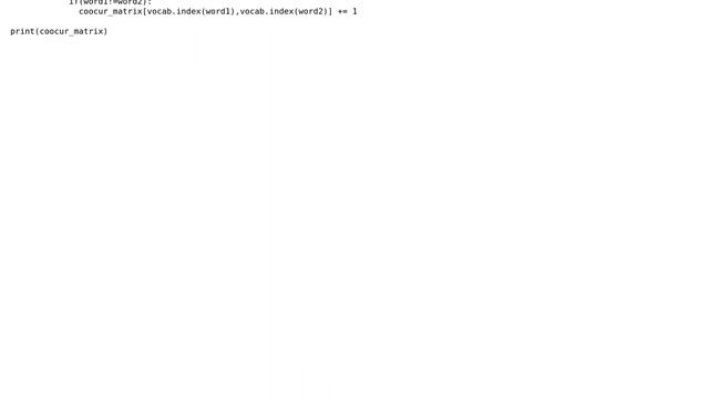 Code Review: Generating a co-occurrence matrix смотреть онлайн