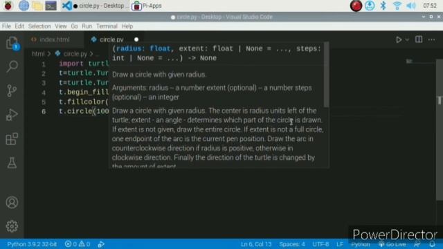 how to create a circle in hindi || make a circle in python || how to make a circle with python смотреть онлайн